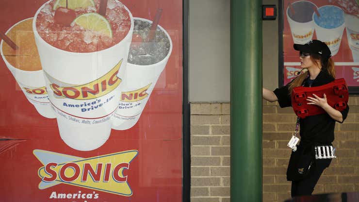 Image for Sonic is joining Starbucks, McDonald's, Taco Bell, and others in the value wars