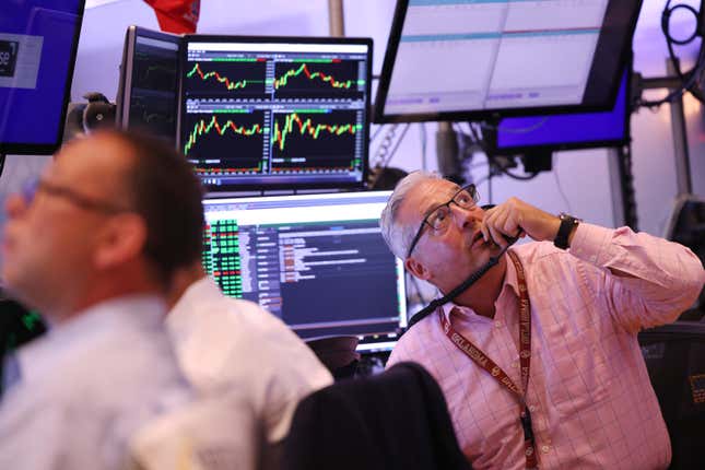 Image for article titled Wholesale inflation is down, bringing the Dow and others back on track