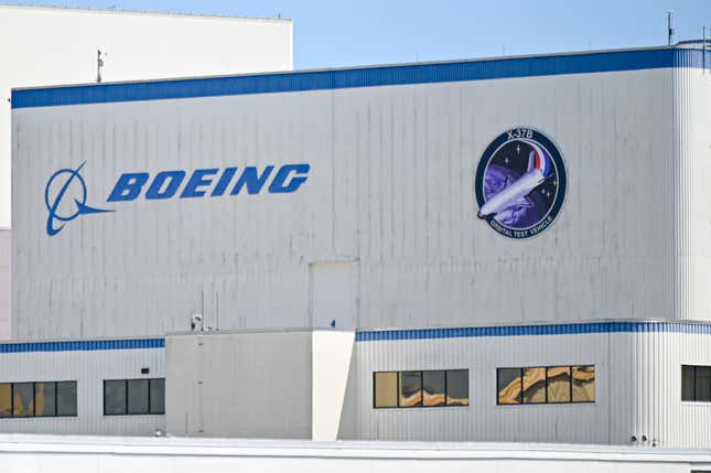 A Boeing building