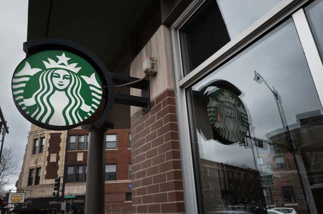 Image for article titled Starbucks says you can't just hang out and use the bathroom anymore without buying something