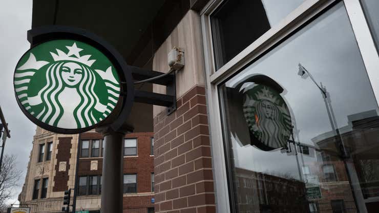 Image for Starbucks says you can't just hang out and use the bathroom anymore without buying something