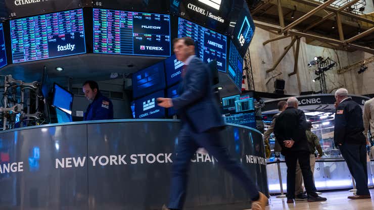 Image for The Trump stock market rally is fading fast