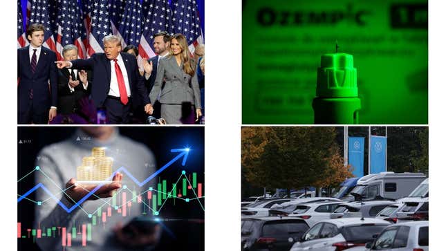 Image for article titled What Trump's win means, stronger Ozempic, and cars to avoid: The week's most popular stories