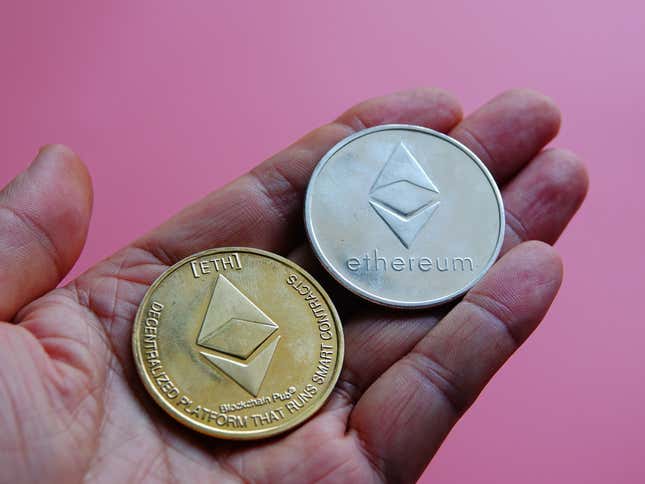 Image for article titled 9 new spot Ether ETFs are here. What to know about their fees and more