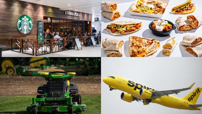 Image for article titled Trump's donors, a Disney-Starbucks collab, and Spirit Airlines after bankruptcy: Business news roundup