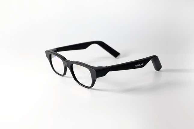 black frame glasses