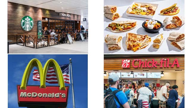 Image for article titled Starbucks and Disney team up, Taco Bell's upgrade, McDonald's DEI shift: Food news roundup