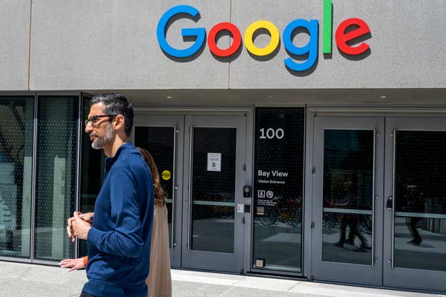 Google CEO Sundar Pichai